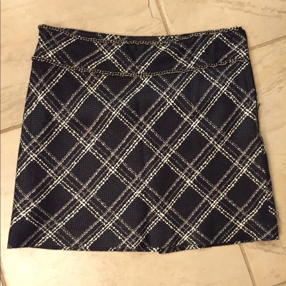 Black and White Skirt